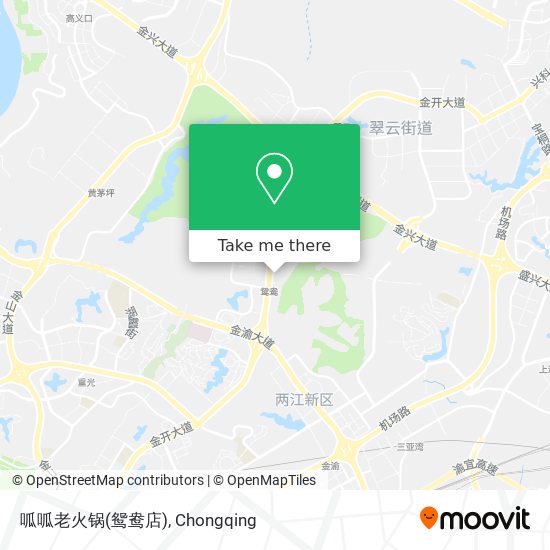 呱呱老火锅(鸳鸯店) map