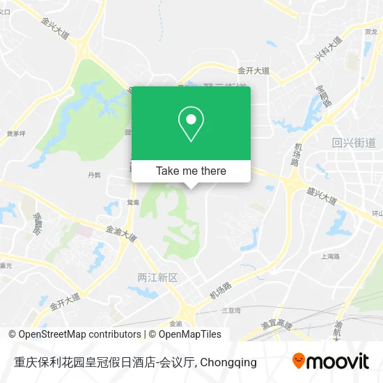 重庆保利花园皇冠假日酒店-会议厅 map