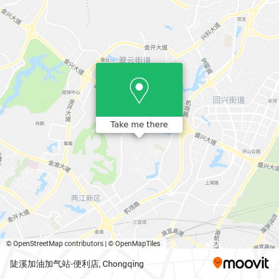 陡溪加油加气站-便利店 map
