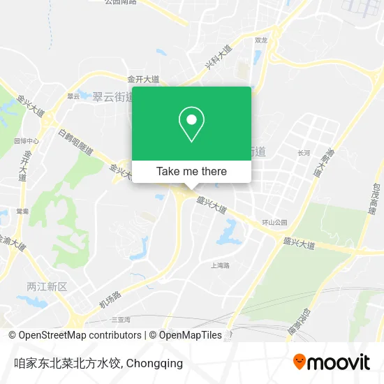 咱家东北菜北方水饺 map