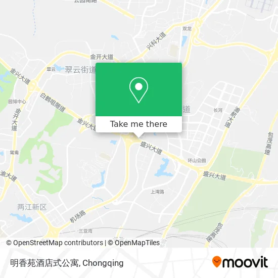 明香苑酒店式公寓 map