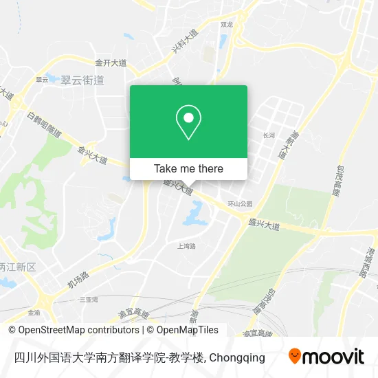 四川外国语大学南方翻译学院-教学楼 map