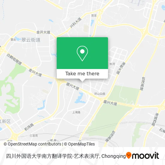 四川外国语大学南方翻译学院-艺术表演厅 map