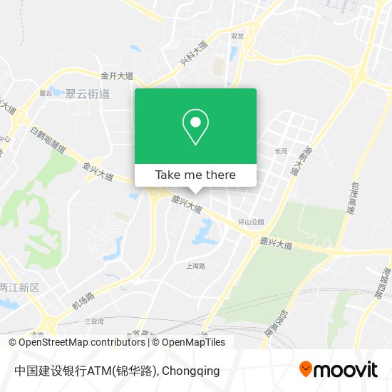 中国建设银行ATM(锦华路) map