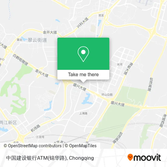 中国建设银行ATM(锦华路) map