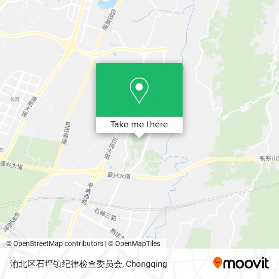 渝北区石坪镇纪律检查委员会 map