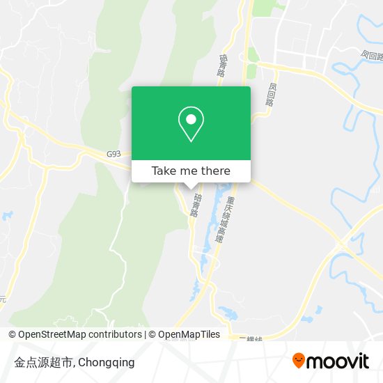 金点源超市 map