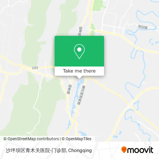 沙坪坝区青木关医院-门诊部 map