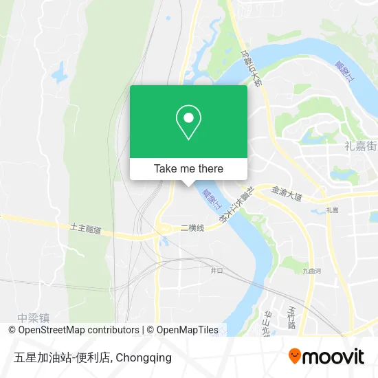 五星加油站-便利店 map