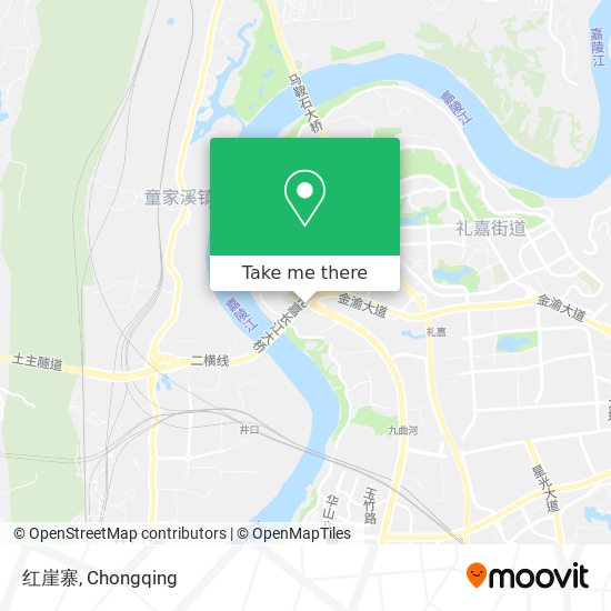 红崖寨 map