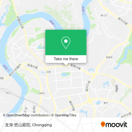 龙湖·悠山庭院 map