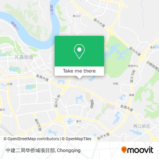 中建二局华侨城项目部 map