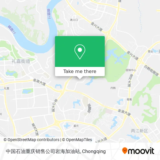 中国石油重庆销售公司岩海加油站 map