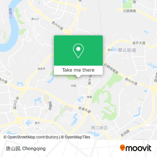 唐山园 map