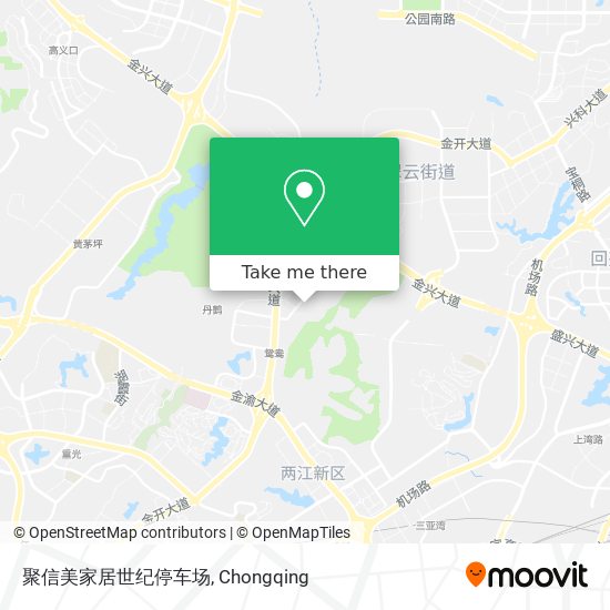 聚信美家居世纪停车场 map