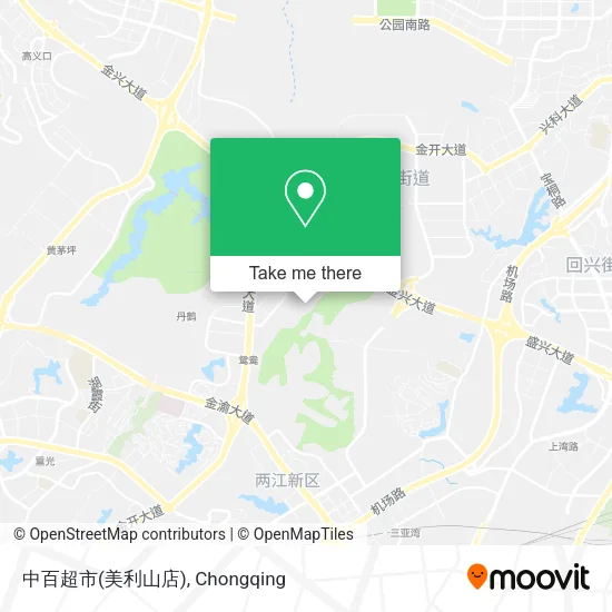 中百超市(美利山店) map