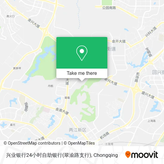 兴业银行24小时自助银行(翠渝路支行) map