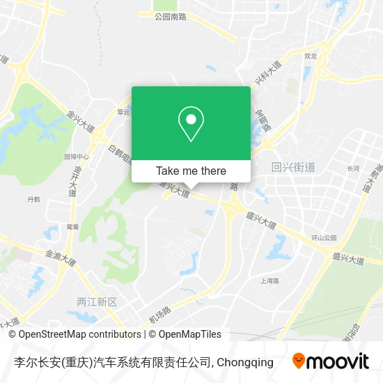 李尔长安(重庆)汽车系统有限责任公司 map