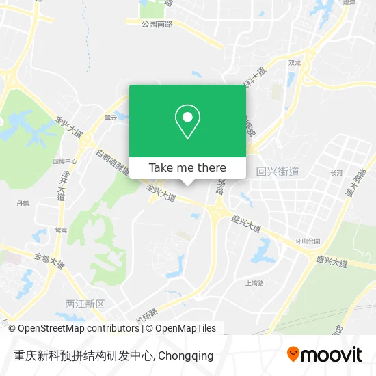 重庆新科预拼结构研发中心 map
