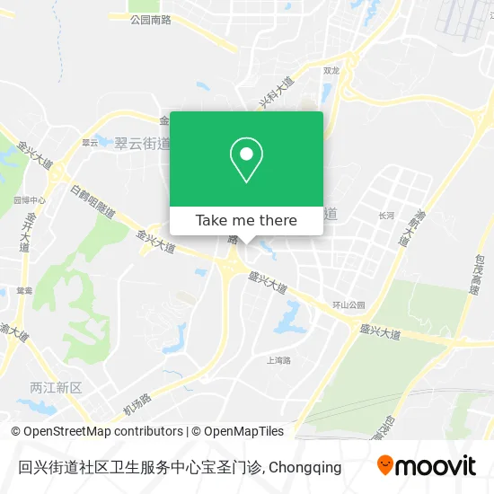 回兴街道社区卫生服务中心宝圣门诊 map