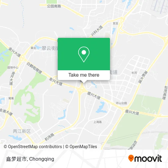 鑫梦超市 map