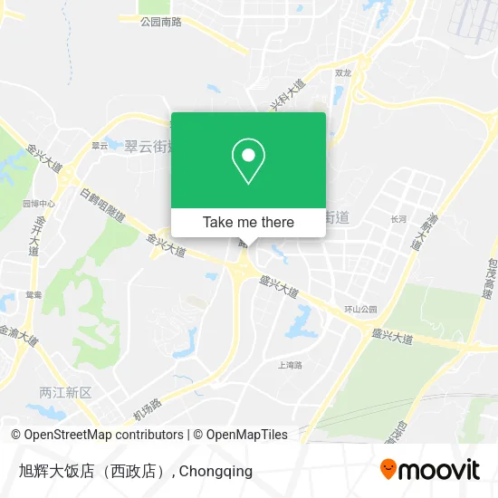 旭辉大饭店（西政店） map