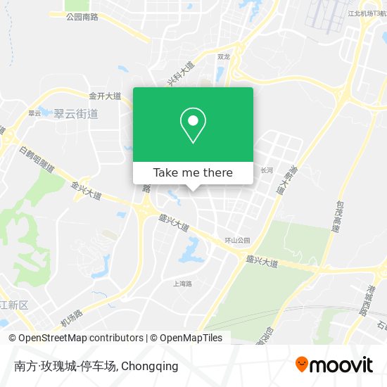 南方·玫瑰城-停车场 map