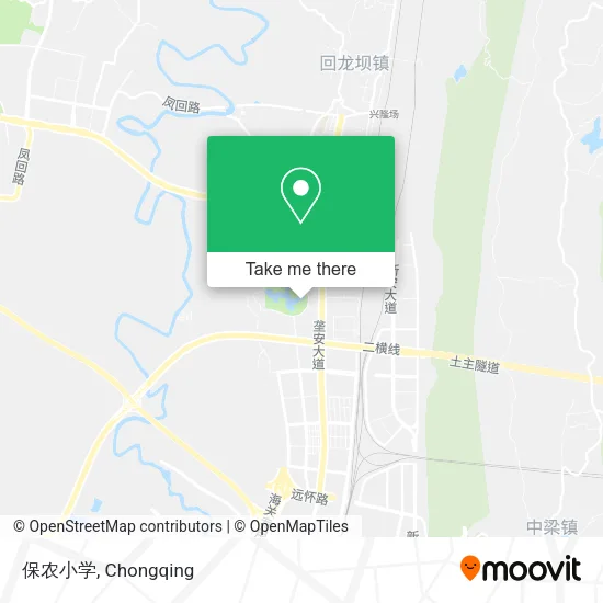 保农小学 map