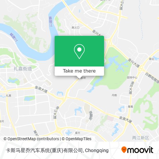 卡斯马星乔汽车系统(重庆)有限公司 map