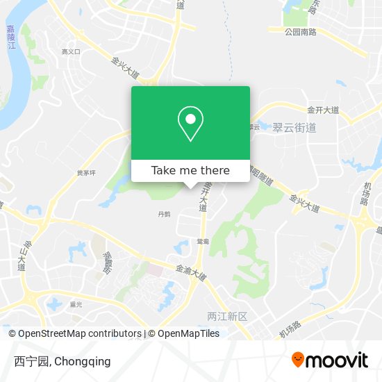 西宁园 map