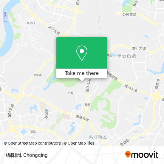 绵阳园 map