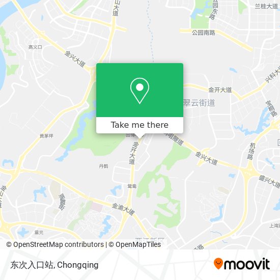 东次入口站 map