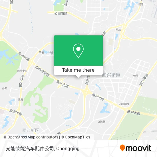 光能荣能汽车配件公司 map