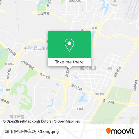 城市假日-停车场 map