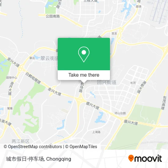 城市假日-停车场 map