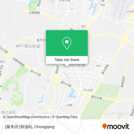 (服务区)加油站 map