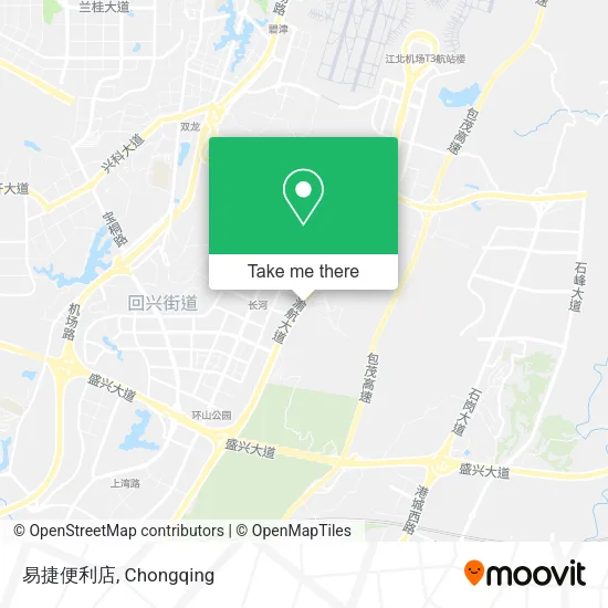 易捷便利店 map