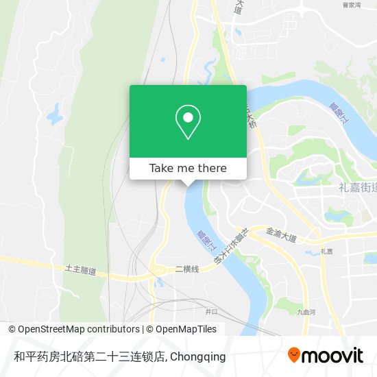 和平药房北碚第二十三连锁店 map