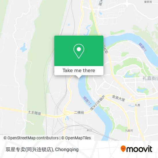 双星专卖(同兴连锁店) map