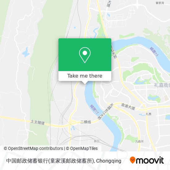 中国邮政储蓄银行(童家溪邮政储蓄所) map