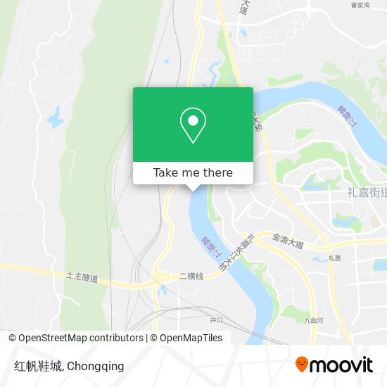红帆鞋城 map
