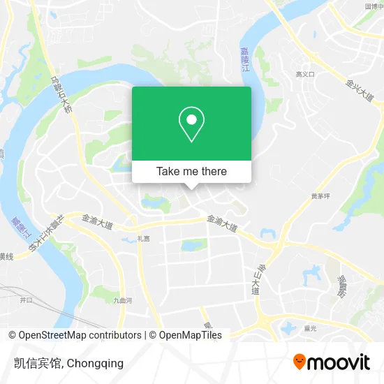 凯信宾馆 map