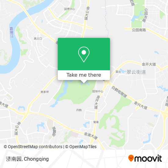 济南园 map
