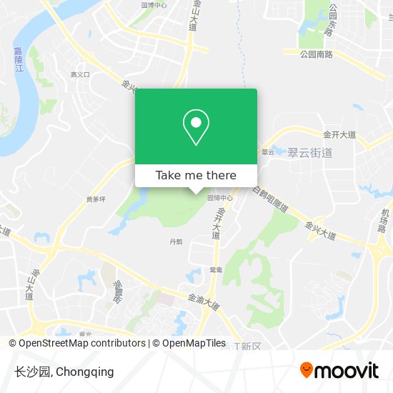 长沙园 map