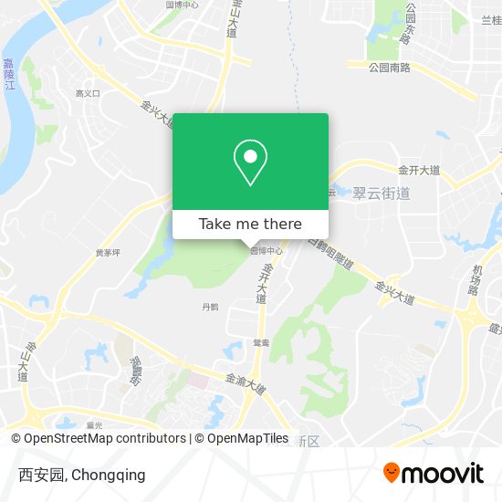 西安园 map
