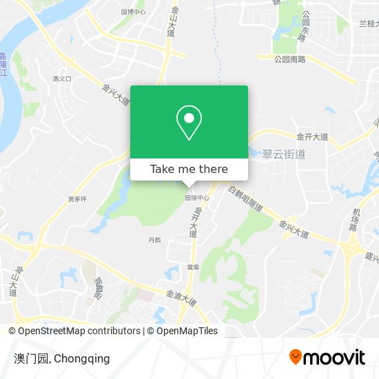 澳门园 map