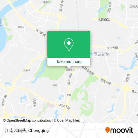 江南园码头 map