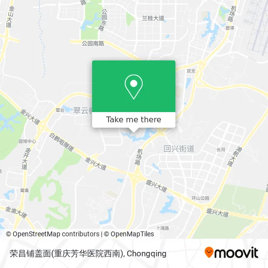 荣昌铺盖面(重庆芳华医院西南) map