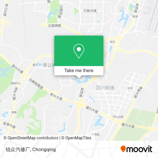 锐众汽修厂 map