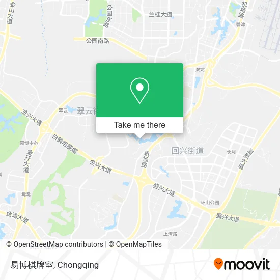 易博棋牌室 map